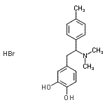 CAS 登录号：87203-75-6， 4-[2-(二甲基氨基)-2-(4-甲基苯基)乙基]-1,2-苯二醇氢溴酸盐(1:1)