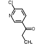 CAS 登录号：872088-03-4， 1-(6-氯-3-吡啶基)-1-丙酮
