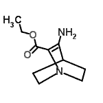 CAS#: 87216-04-4, Ethyl 3-amino-1-azabicyclo[2.2.2]oct-2-ene-2-carboxylate