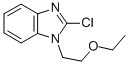 CAS 登录号：87233-54-3， 2-氯-1-(2-乙氧基乙基)-1H-苯并咪唑