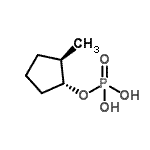 CAS#: 87237-42-1, (1R,2R)-2-Methylcyclopentyl dihydrogen phosphate