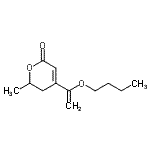 CAS 登录号：872452-11-4， 4-(1-丁氧基乙烯基)-6-甲基-5,6-二氢-2H-吡喃-2-酮