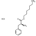 CAS#: 87253-04-1, Heptyl L-phenylalaninate hydrochloride (1:1)