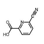CAS 登录号：872602-74-9， 6-氰基-2-吡啶羧酸