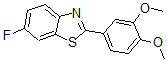 CAS 登录号：872726-53-9， 2-(3,4-二甲氧基苯基)-6-氟-苯并噻唑