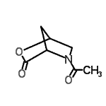 CAS 登录号：87304-67-4， 5-乙酰基-2-氧杂-5-氮杂双环[2.2.1]庚烷-3-酮