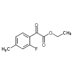 CAS#: 873547-99-0, Ethyl (2-fluoro-4-methylphenyl)(oxo)acetate