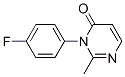 CAS 登录号：87356-53-4， 3-(4-氟苯基)-2-甲基-嘧啶-4-酮