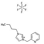 CAS#: 873788-09-1, 1-Butyl-3-(2-pyridinylmethyl)-1H-imidazol-3-ium hexafluorophosphate