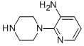 CAS 登录号：87394-62-5， 2-(1-哌嗪基)-3-吡啶胺