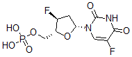 CAS#: 87395-48-0, 5-Fluoro-(2',3')-Dideoxy-3'-Fluorouridine 5'-Phosphate