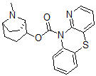 CAS 登录号：87395-55-9， [1R,5S,(+)]-莨菪烷-2a-基 10H-吡啶并[3,2-b][1,4]苯并噻嗪-10-羧酸酯