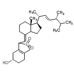 CAS#: 87407-73-6, (5S)-3-[(E)-{(1R,7aR)-1-[(2R,3E,5R)-5,6-Dimethyl-3-hepten-2-yl]-7a-methyloctahydro-4H-inden-4-ylidene}methyl]-1,3,4,5,6,7-hexahydro-2-benzothiophene-5-ol 2,2-dioxide