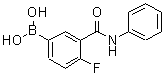 CAS#: 874219-33-7, [4-Fluoro-3-(phenylcarbamoyl)phenyl]boronic acid