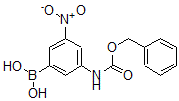 CAS 登录号：874219-56-4， (3-硼酸基-5-硝基苯基)-氨基甲酸 1-苄基酯