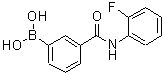 CAS 登录号：874288-35-4， {3-[(2-氟苯基)氨基甲酰]苯基}硼酸