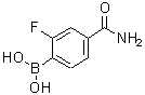 CAS#: 874289-22-2, (4-Carbamoyl-2-fluorophenyl)boronic acid
