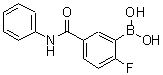 CAS 登录号：874289-41-5， [2-氟-5-(苯基氨基甲酰)苯基]硼酸