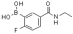 CAS 登录号：874289-45-9， [5-(乙基氨基甲酰)-2-氟苯基]硼酸