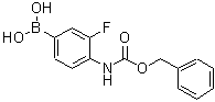 CAS 登录号：874290-60-5， (4-{[(苄氧基)羰基]氨基}-3-氟苯基)硼酸