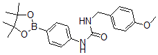CAS#: 874298-21-2, 4-(3-(4-Methoxybenzyl)ureido)phenylboronic acid, pinacol ester