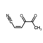 CAS#: 87443-83-2, (2Z)-4,5-Dioxo-2-hexenenitrile