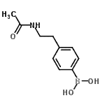 CAS 登录号：874459-75-3， [4-(2-乙酰氨基基乙基)苯基]硼酸