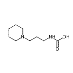 CAS#: 874526-31-5, [3-(1-Piperidinyl)propyl]carbamic acid