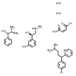 CAS#: 87453-66-5, (2R)-2-amino-1-phenyl-propan-1-ol mixt. with (R*,S*)-(+-)-alpha-(1-aminoethyl)benzenemethanol hydrochloride and gamma-(4-chlorophenyl)-N,N-dimethyl-2-pyridinepropanamine (Z)-2-butenedioate (1:1)