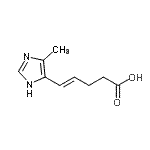 CAS#: 874571-07-0, (4E)-5-(4-Methyl-1H-imidazol-5-yl)-4-pentenoic acid