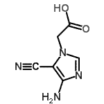 CAS#: 87460-74-0, (4-Amino-5-cyano-1H-imidazol-1-yl)acetic acid