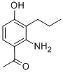 CAS 登录号：87472-78-4， 1-(2-氨基-4-羟基-3-丙基苯基)乙烷-1-酮