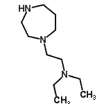 CAS 登录号：874801-71-5， 2-(1,4-二氮杂环庚-1-基)-N,N-二乙基乙胺