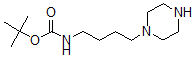 CAS 登录号：874831-61-5， [4-(1-哌嗪基)丁基]-氨基甲酸叔丁酯