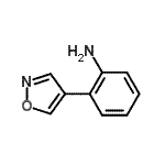 CAS#: 87488-70-8, 2-(1,2-Oxazol-4-yl)aniline