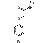 CAS 登录号：875621-88-8， 2-(4-溴苯氧基)-N-甲基乙酰胺