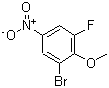 CAS#: 875664-36-1, 1-Bromo-3-fluoro-2-methoxy-5-nitrobenzene