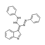 CAS#: 87582-33-0, (3Z)-3-{[(E)-Phenyldiazenyl](2-phenylhydrazino)methylene}-3H-indole
