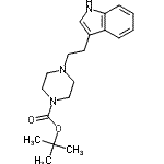 CAS#: 875900-94-0, 2-Methyl-2-propanyl 4-[2-(1H-indol-3-yl)ethyl]-1-piperazinecarboxylate