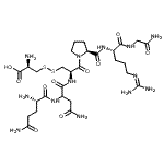 CAS#: 87619-87-2, (2R)-2-Amino-3-({(2R)-2-[(4-amino-2-{[(2S)-2,5-diamino-5-oxopentanoyl]amino}-4-oxobutanoyl)amino]-3-[(2S)-2-({(2S)-1-[(2-amino-2-oxoethyl)amino]-5-[(diaminomethylene)amino]-1-oxo-2-pentanyl}carbamoyl) -1-pyrrolidinyl]-3-oxopropyl}disulfanyl)propanoic acid