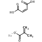 CAS#: 87622-09-1, Sodium 2-methylacrylate (2Z)-2-butenedioic acid (1:1:1)