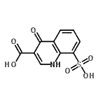 CAS#: 876303-40-1, 4-Oxo-8-sulfo-1,4-dihydro-3-quinolinecarboxylic acid