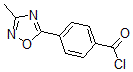 CAS#: 876316-26-6, 4-(3-Methyl-1,2,4-Oxadiazol-5-Yl)-Benzoyl Chloride