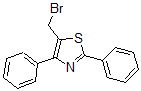 CAS 登录号：876316-44-8， 5-(溴甲基)-2,4-二苯基-噻唑