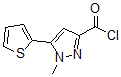 CAS#: 876316-46-0, 1-Methyl-5-(2-Thienyl)-1H-Pyrazole-3-Carbonylchloride