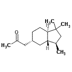 CAS 登录号：87641-23-4， 1-[(3R,3aS,5R,7aR)-1,1,3-三甲基八氢-1H-茚-5-基]丙酮