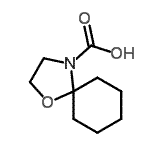 CAS#: 876506-41-1, 1-Oxa-4-azaspiro[4.5]decane-4-carboxylic acid