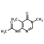 CAS#: 876509-21-6, N-(1,5-Dimethyl-6-oxo-1,6-dihydro-4-pyrimidinyl)acetamide