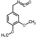 CAS 登录号：87665-57-4， 4-(异氰酸甲基)-1,2-二甲氧基苯