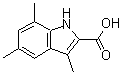 CAS#: 876715-82-1, 3,5,7-Trimethyl-1H-indole-2-carboxylic acid